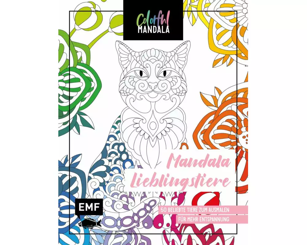 Colorful Mandala – Lieblingstiere