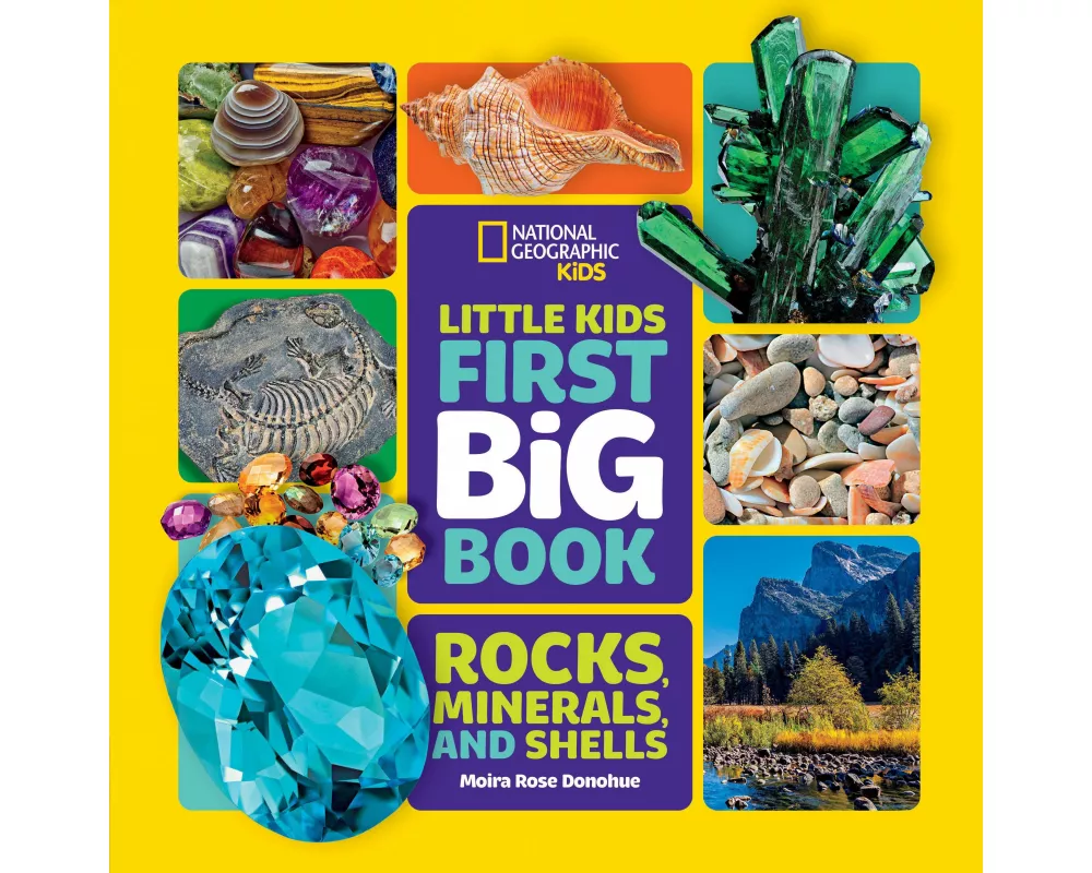 National Geographic Little Kids First Big Book of Rocks, Minerals & Shells