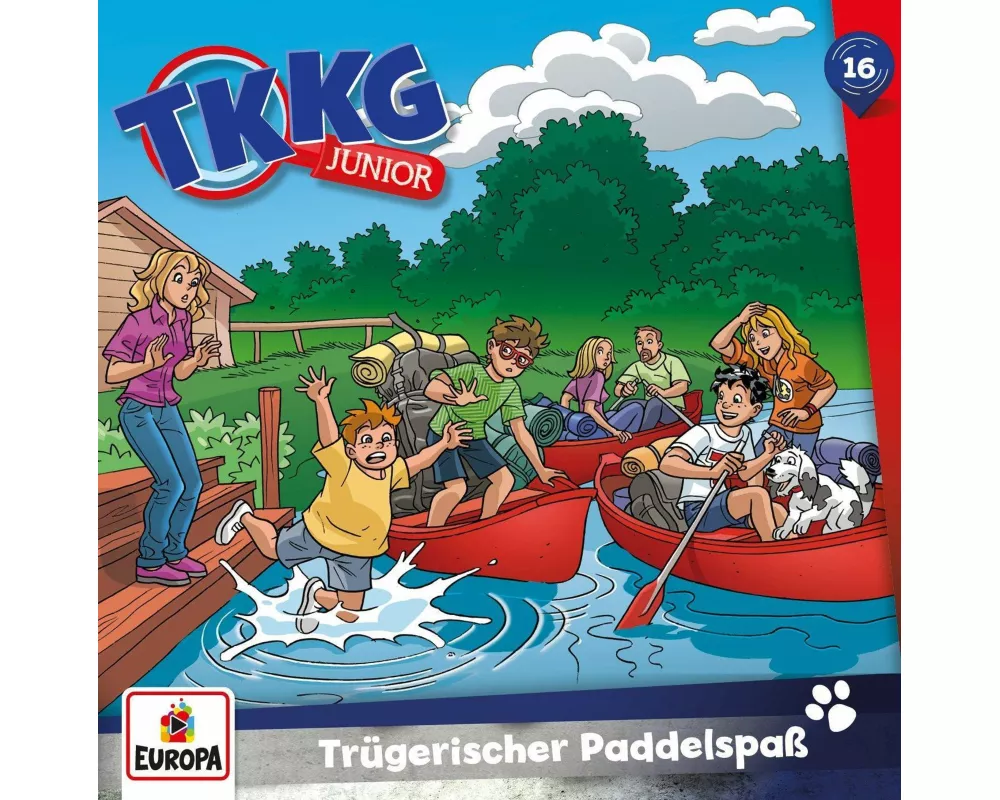 TKKG Junior 16. Trügerischer Paddelspaß