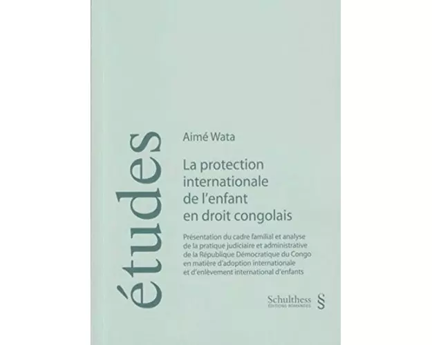 La protection internationale de l'enfant en droit congolais