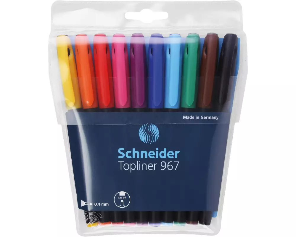 Schneider Fineliner 967 10 Stück assortiert