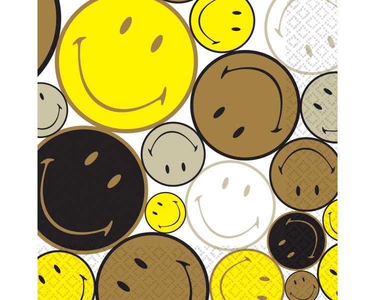 NEUTRAL Servietten Smiley 9914442 33x33cm