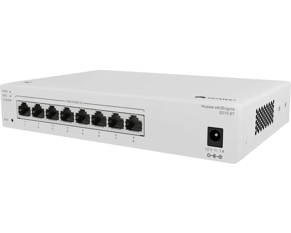 Huawei eKit PoE+ Switch eKitEngine S210 Series S210-8T 8 Port