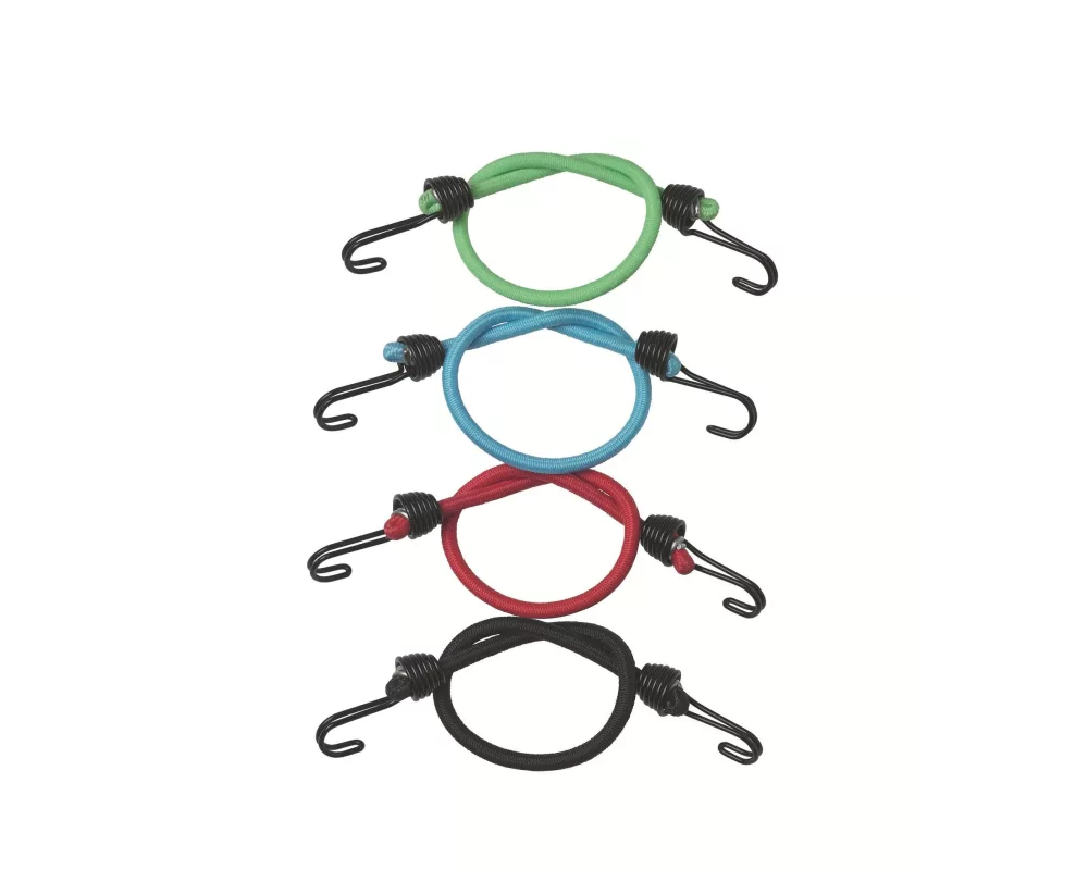 Masterlock Gummi-Spannseilset 25 cm x 4 mm, 4 Stück