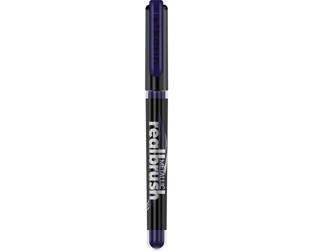 KARIN Real Brush 0.4mm 32Z8545 Metallic, violett