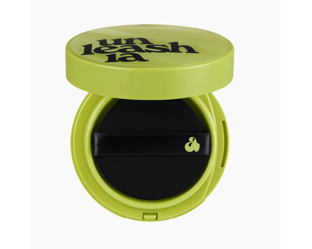 unleashia Satin Wear Healthy-Green Cushion Foundation 18C Seashell