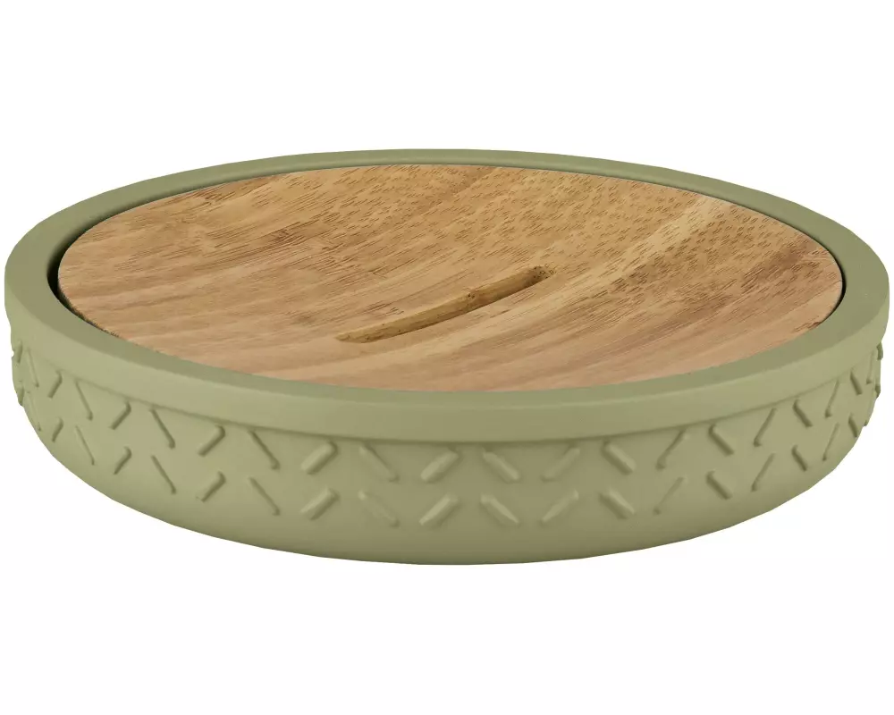 Kleine Wolke Seifenschale Dash Olivgrün