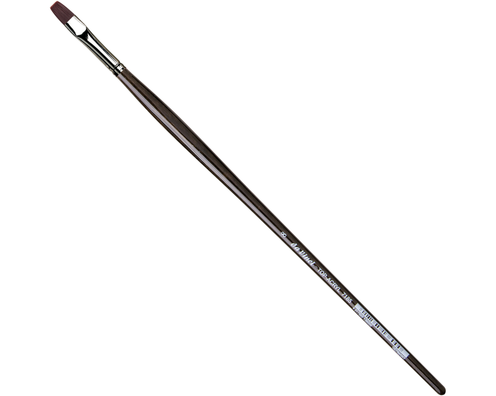 DA VINCI Flachpinsel Top Acryl VA-7185_8 Grösse 8, Synthetik