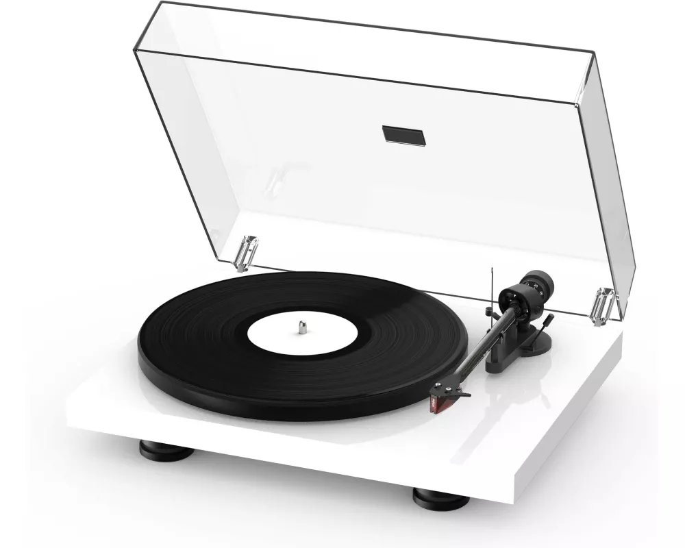 Pro-Ject Plattenspieler Debut Carbon EVO Weiss glanz