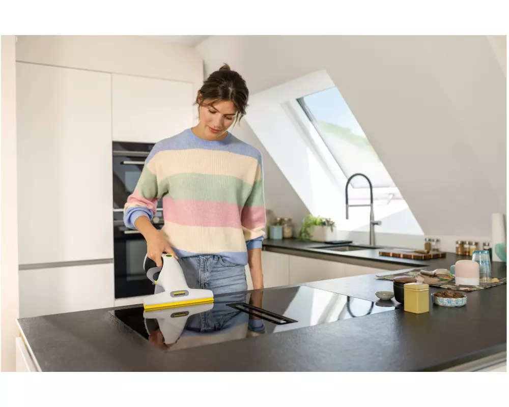 Kärcher Fenstersauger WV 1 Compact Care Weiss