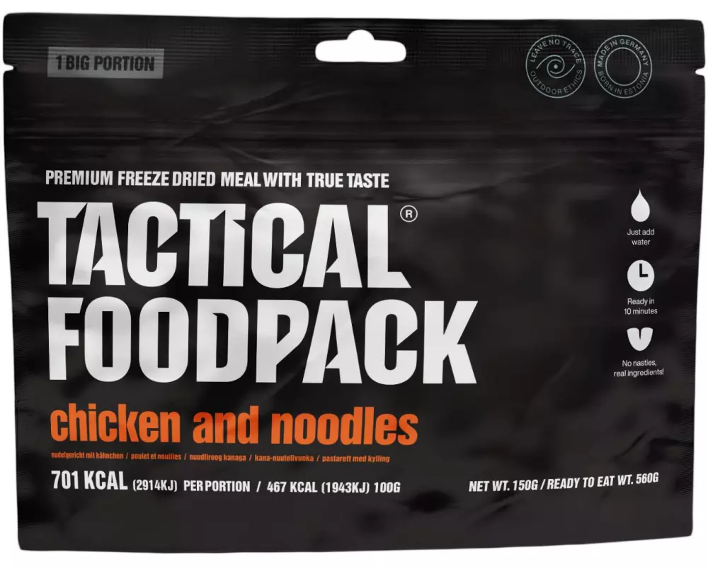 Tactical Foodpack Hauptgericht Hähnchen mit Nudeln