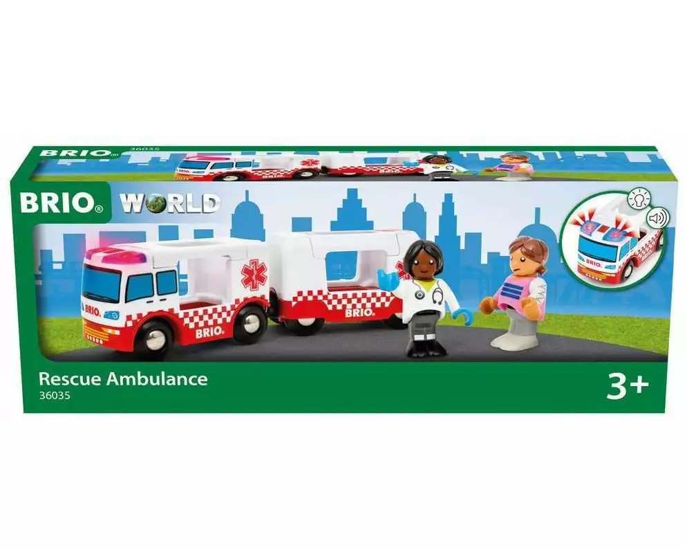 BRIO BRIO World Rescue Ambulance