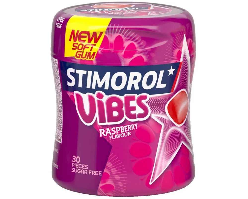 Stimorol Kaugummi Vibes Berry Bottle 70 g