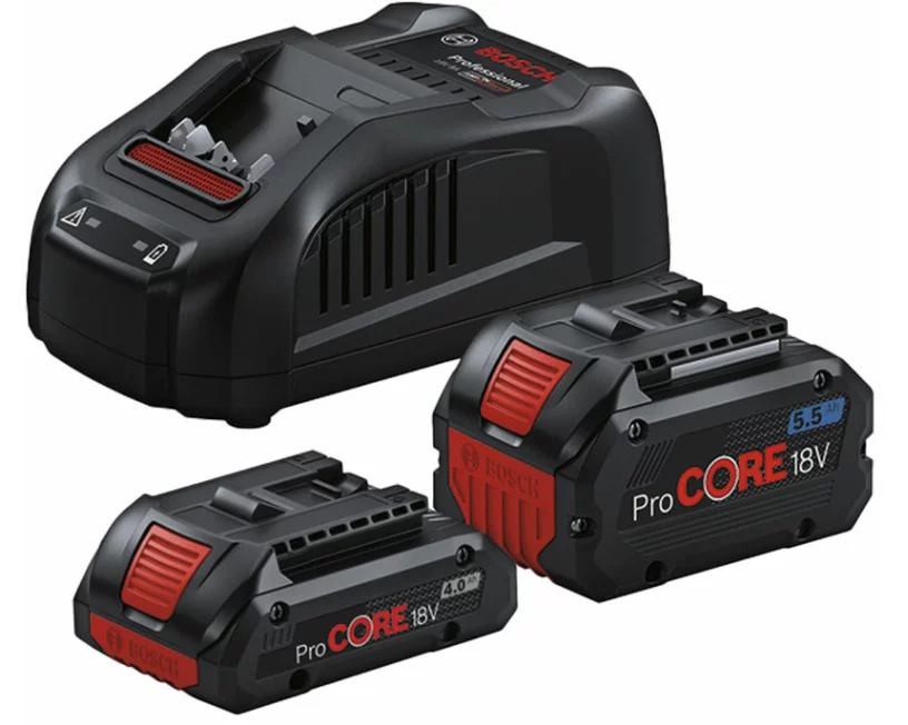 Bosch Starter-Set ProCore18V 1x 4.0Ah+1x 5.5Ah+GAL 1880CV