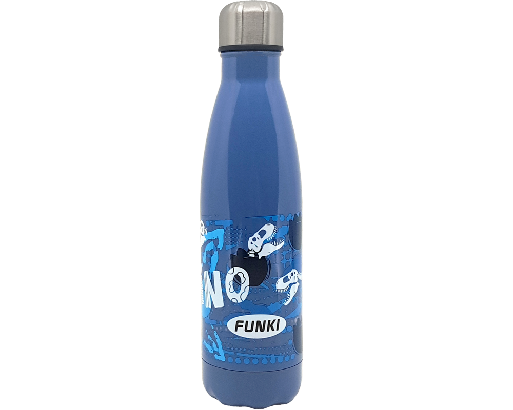 FUNKI Trinkflasche 0.5l Dino 6065.002 blau 220x66mm