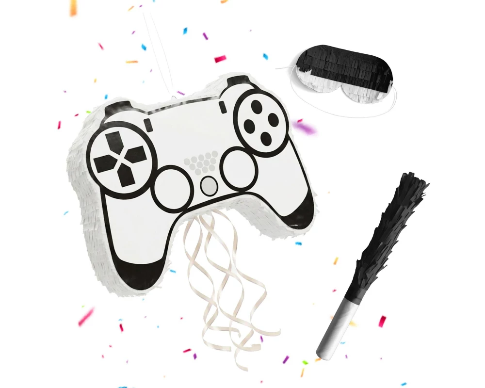 relaxdays Gamer Gaming, Schwarz/Grau/Weiss