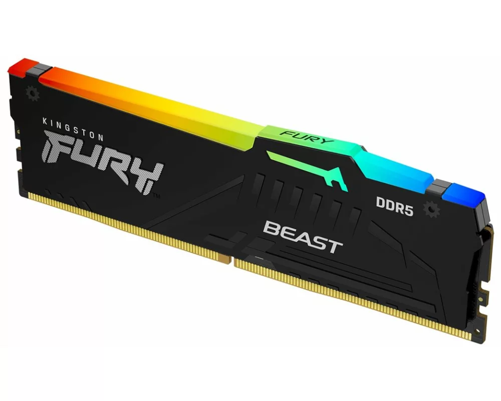 Kingston 8GB 5600MHz DDR5 CL40 DIMM FURY Beast RGB