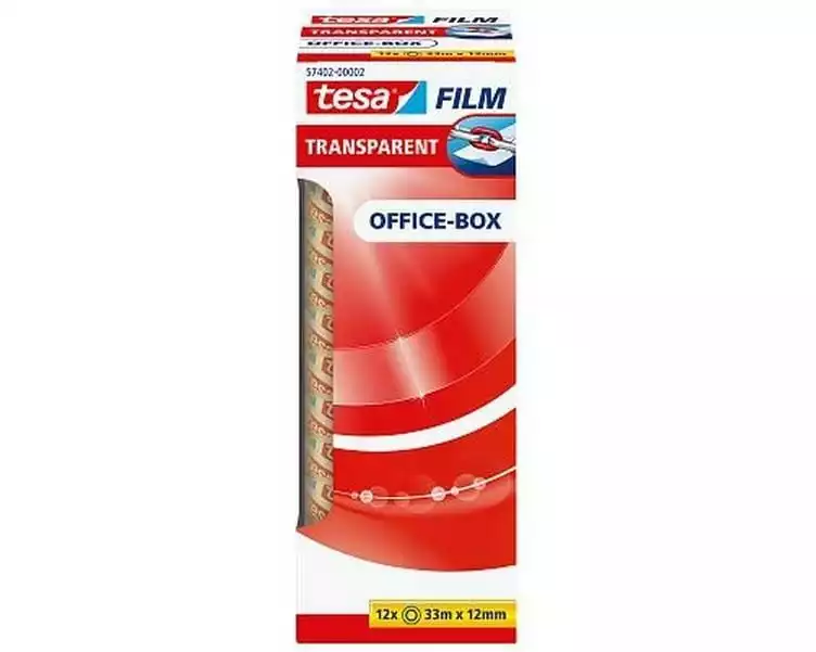 tesa Klebeband tesafilm transparent 57402 12 mm x 33 m