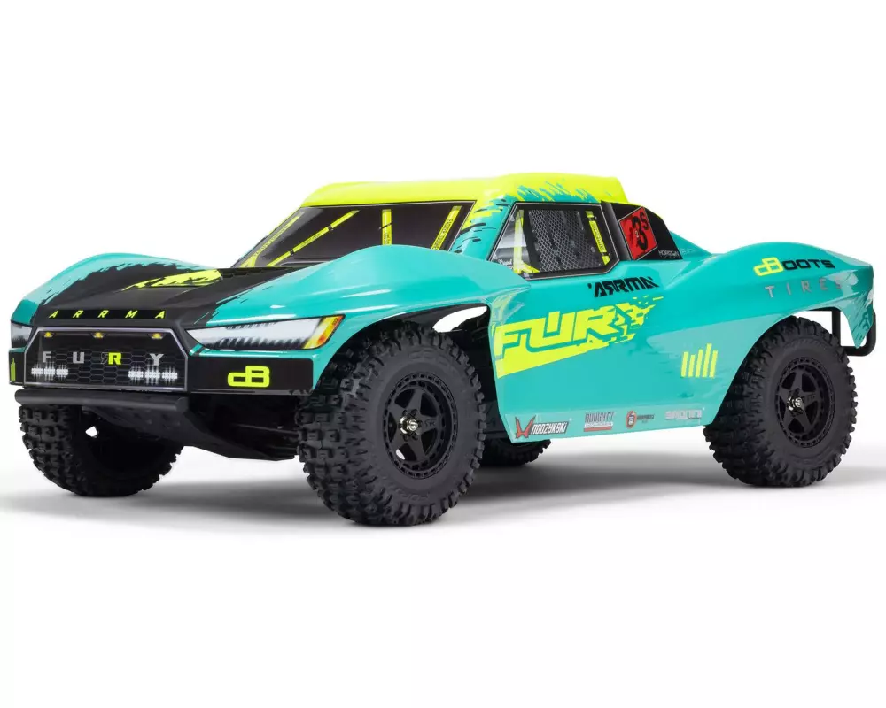 Arrma Short Course Truck Fury 223S DSC 2WD Grün ARTR, 1:10