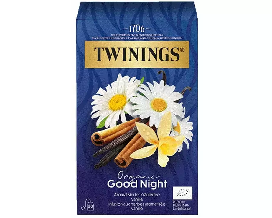 Twinings Teebeutel Bio Gute Nacht 20 Stück