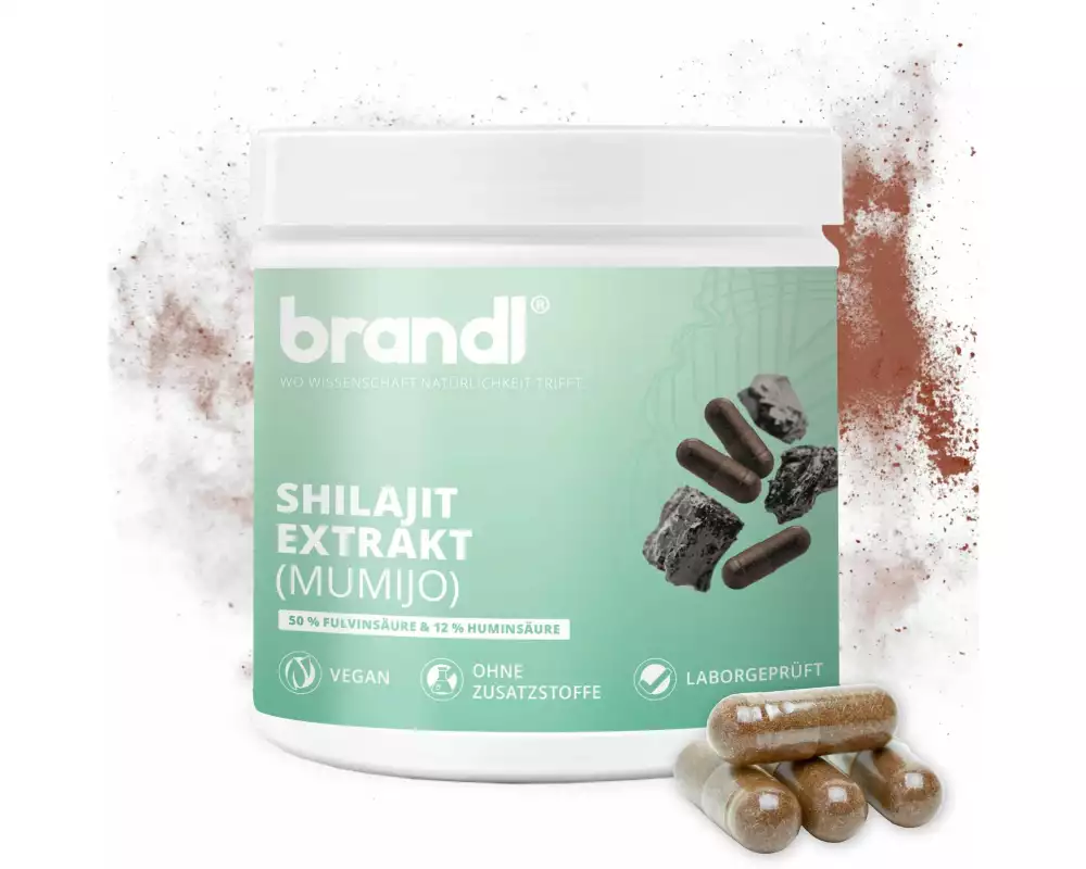 Brandl-Nutrition Kapseln Shilajit Extrakt 750 g