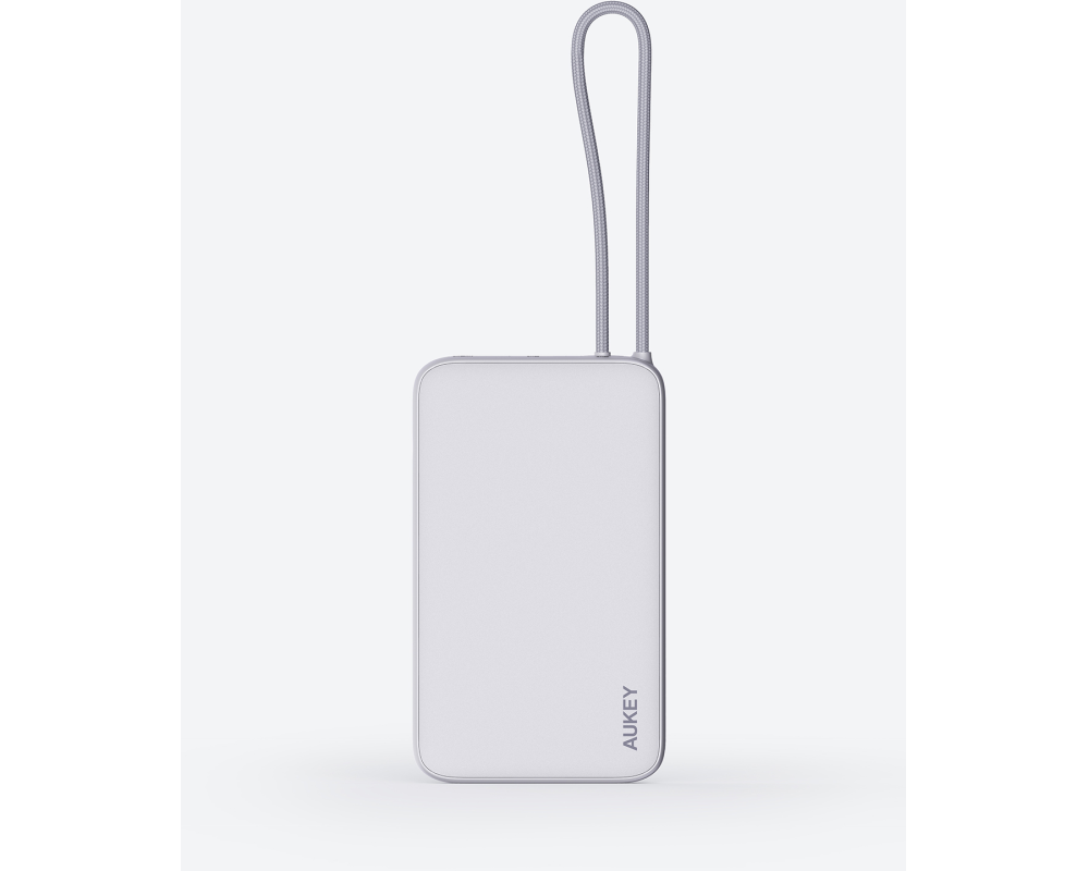 AUKEY Spark Sling 10000mAh PB PB-Y53P WH 20W PD, Bild-in-USB-C Cal.Wh