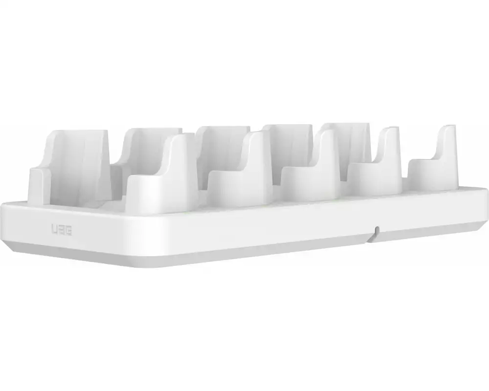 UAG Ladestation Workflow 5 Slot Case Charger Weiss