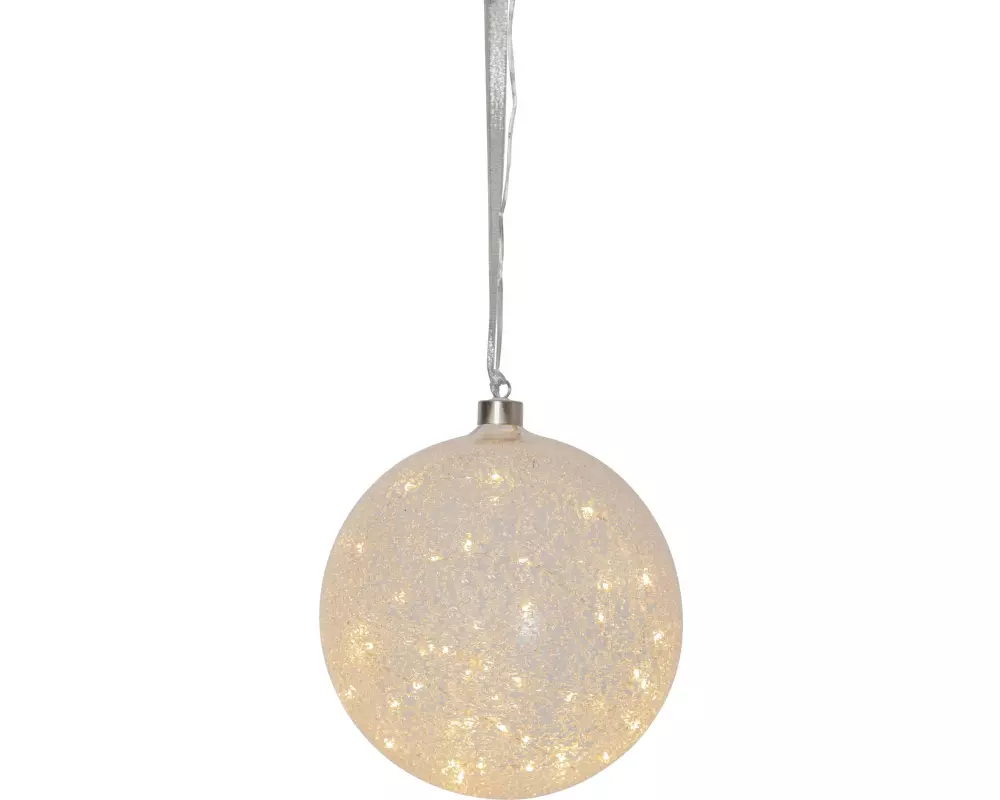 Star Trading Hänger Glow Snow 50 LED, 20 cm, indoor