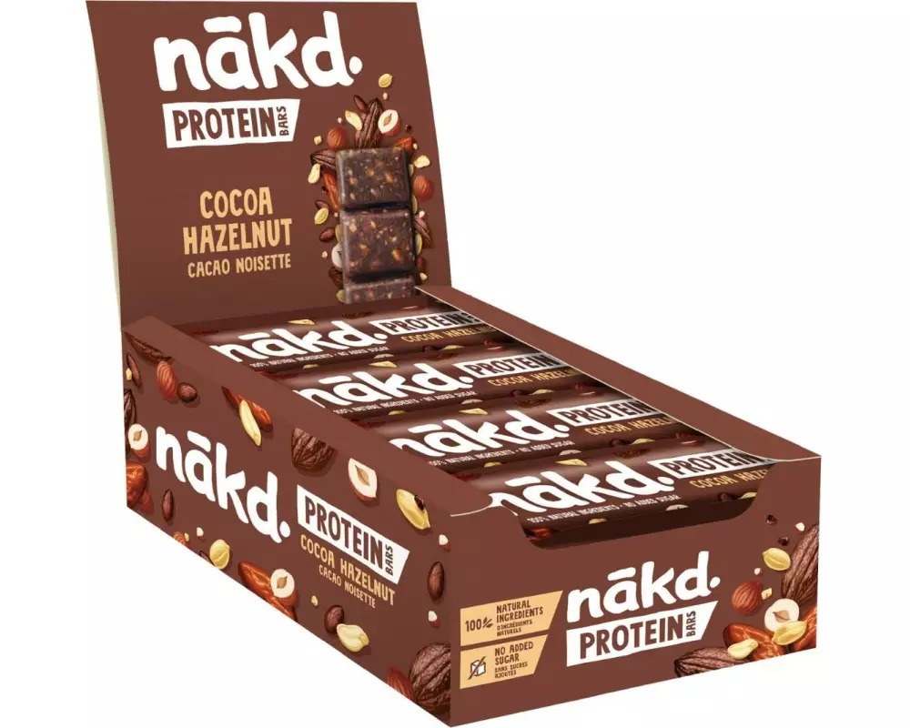 Nakd Riegel Haselnuss/Kakao, 16 x 45 g