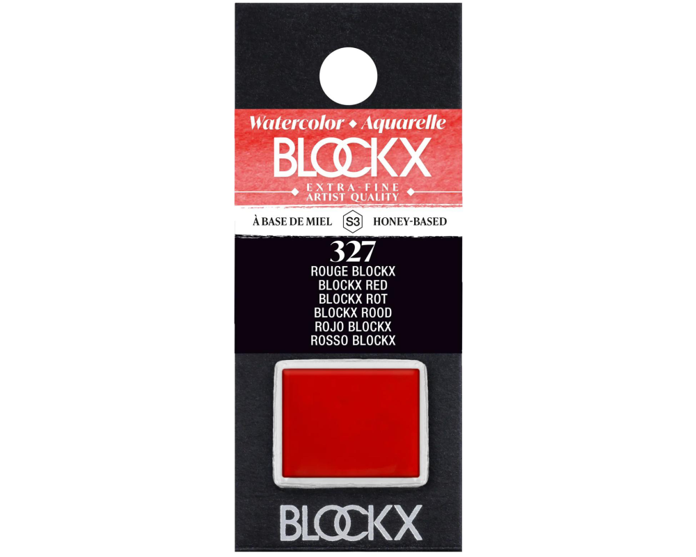 BLOCKX Aquarellfarbe 1.5ml 41327BXC Blockx rot