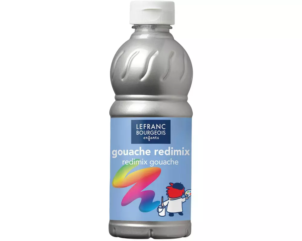 LEFRANC Temperafarben Redimix 250 ml, Silber