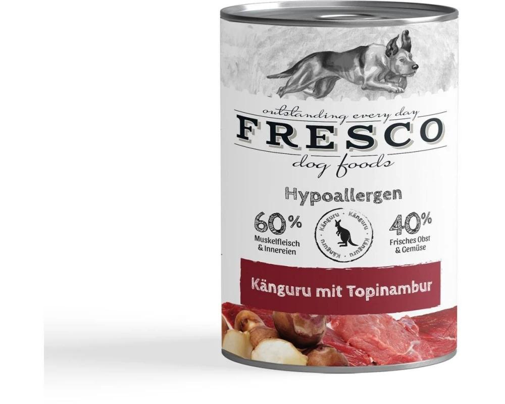 FRESCO Nassfutter Hypoallergen Känguru 400 g
