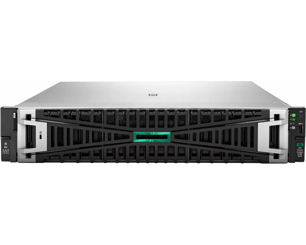 HPE ProLiant DL380 Gen12, 1x6517P, 3.2GHz, 16 Core, 2x32GB RDIMM 2R 6400 MT/s, 8xSFF, 2xPS 1000W, NS204i-u v2, MR408i-o/4GB