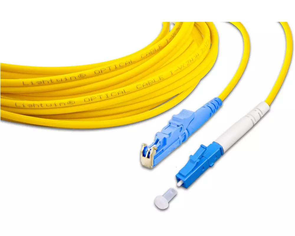 Lightwin LWL-Patchkabel Singlemode, LSH – LC, OS2, Simplex, 1 m