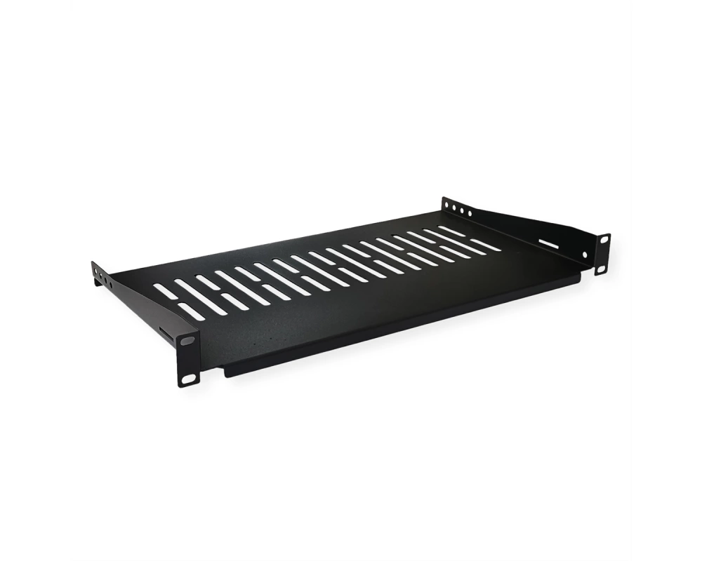 VALUE 19-Zoll-Geräteträger, 485 x 250mm, max. 10kg, schwarz