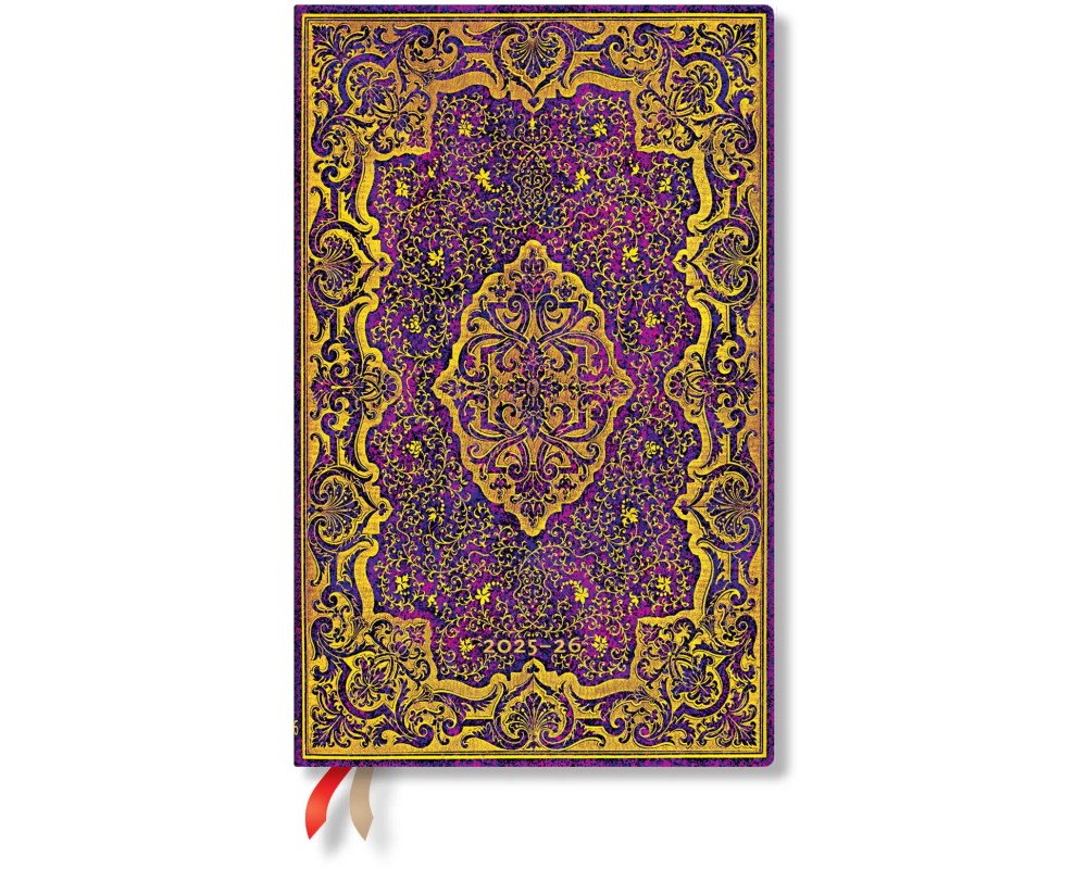 PAPERBLANKS Agenda Picaresque Maxi 25/26 DD0541-5 1W/2S 18M DE VER HC 13.5x21cm
