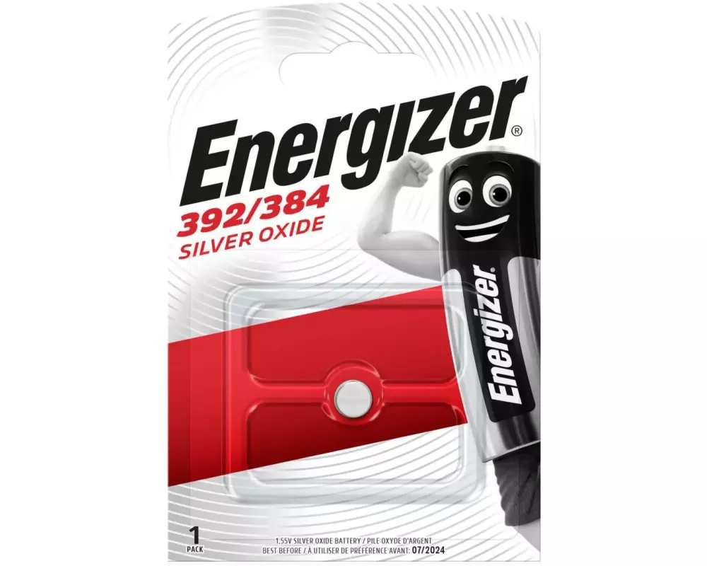 Energizer Knopfzelle Silver Oxide 392 / 384 , 1 Stück