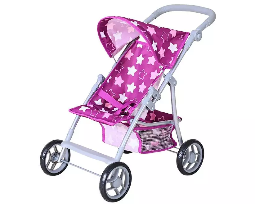 Knorrtoys Puppenbuggy Liba Star Dark Pink