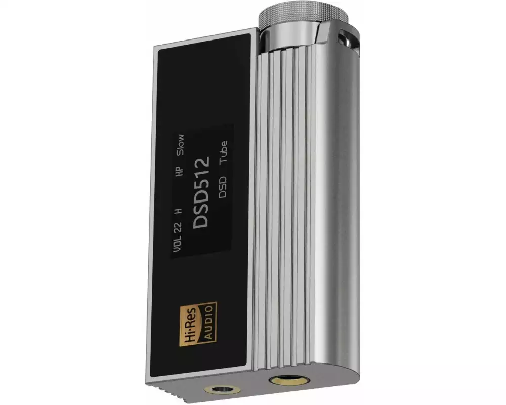 iBasso Kopfhörerverstärker & USB-DAC Nunchaku Grau