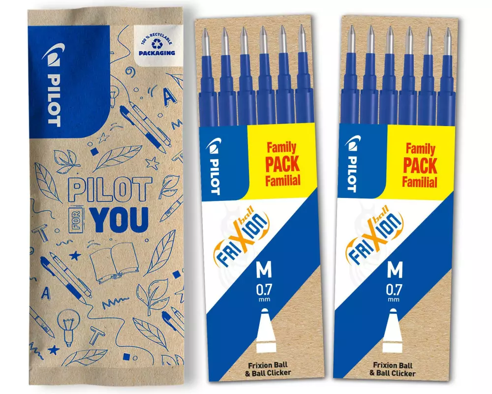 Pilot FriXion 0.7 mm, Blau