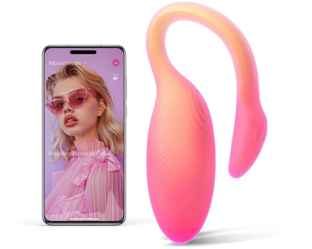 Magic Motion Vibrator Flamingo Max Orange