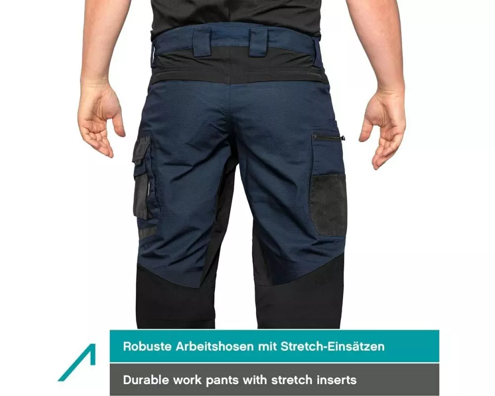 ACE ACE Constructor Herren-Arbeitshose lang lang Navy 60