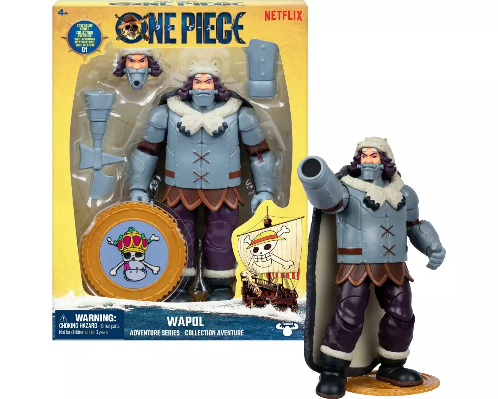 moose One Piece Action Figur Wapol
