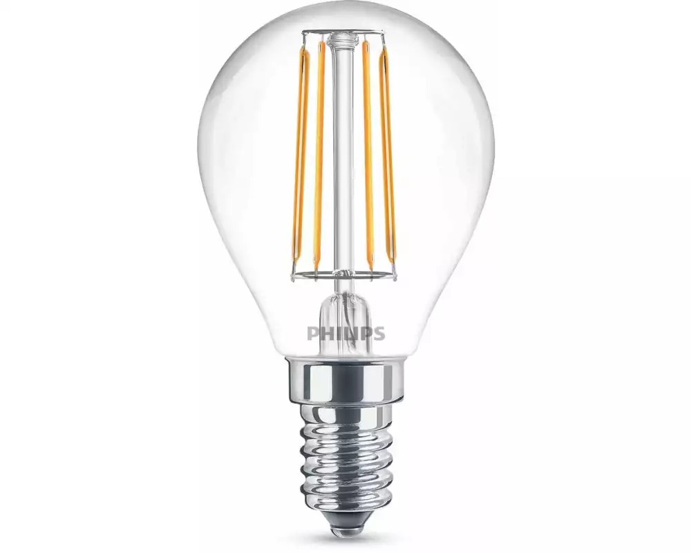 Philips Lampe LEDcla 40W E14 P45 WW CL ND Warmweiss (WW)