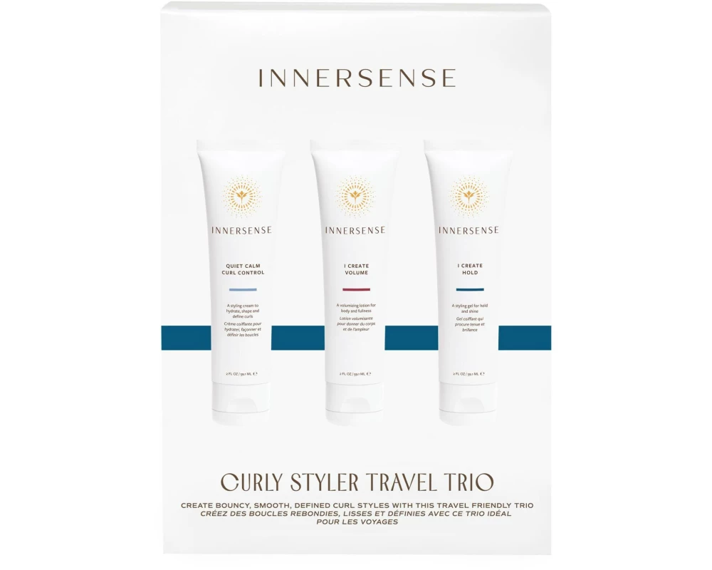 INNERSENSE Curly Styler Travel Trio