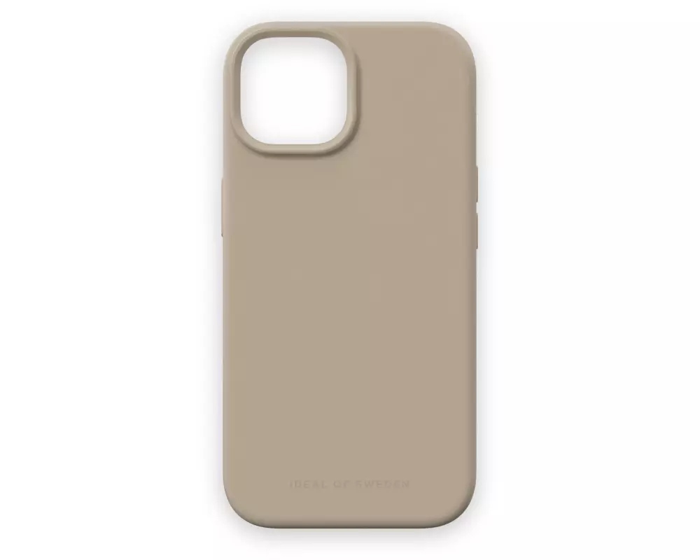 Ideal of Sweden Back Cover Silicone iPhone 15 Beige