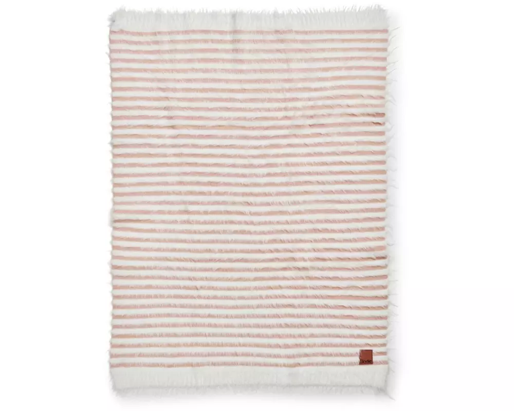 ELODIE Babydecke Furry Knit Faded Rose Faded Rose