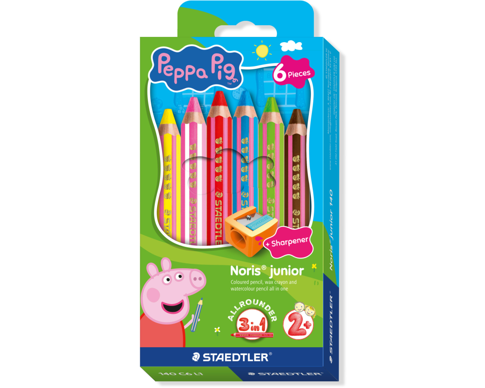 Staedtler Farbstifte Peppa Pig 6er Karton