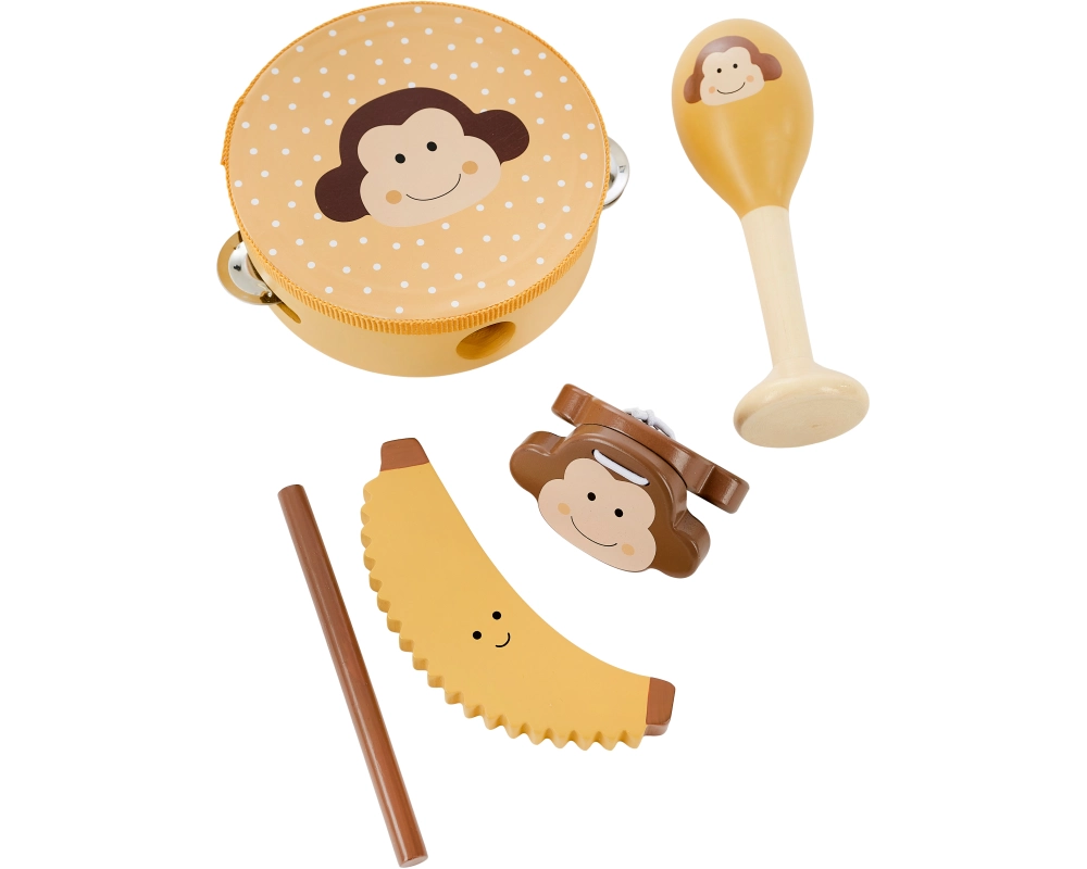JABADABADO Musik-Set Affe W7306 5-teilig