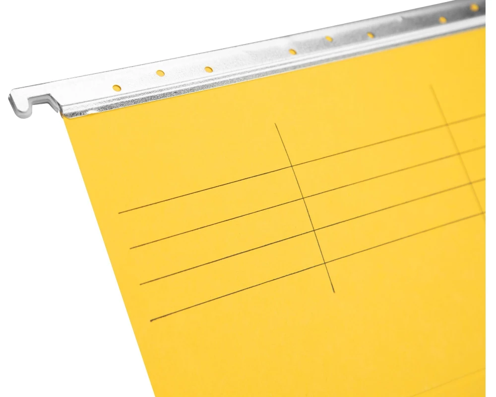 Biella Hängeregister A4, 32 x 25 cm, Gelb, 1 Stück